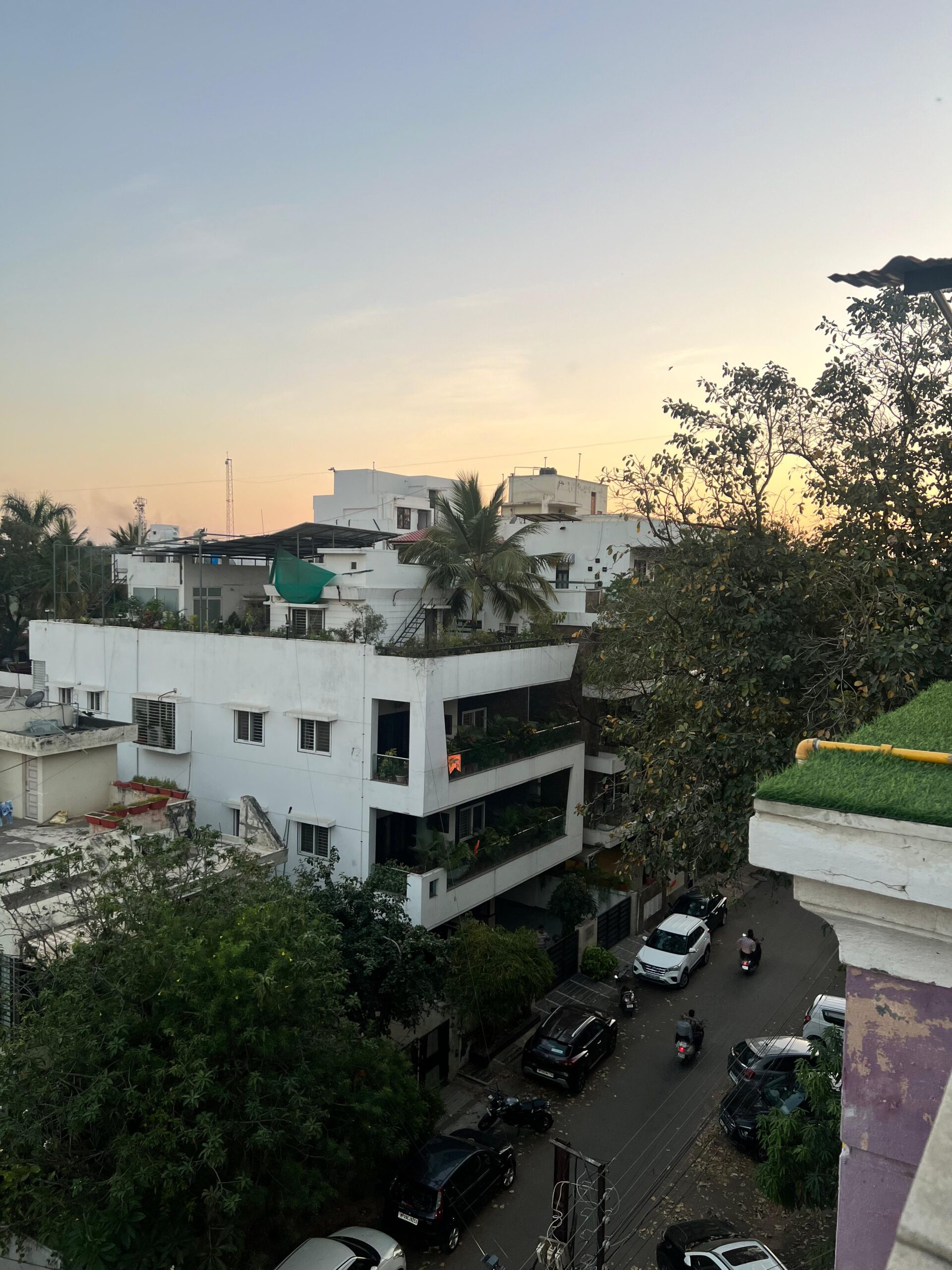 View from terrace